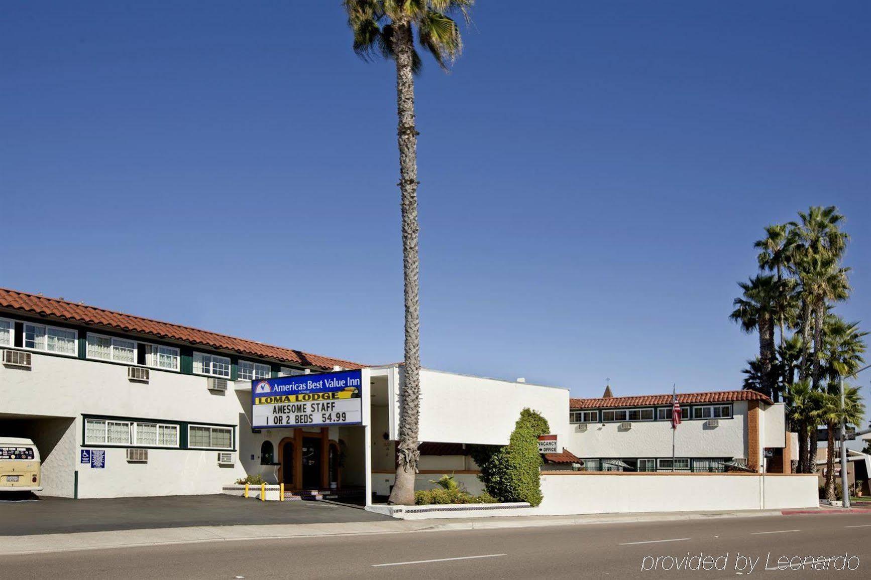 Americas Best Value Inn Loma Lodge Сан-Диего Экстерьер фото