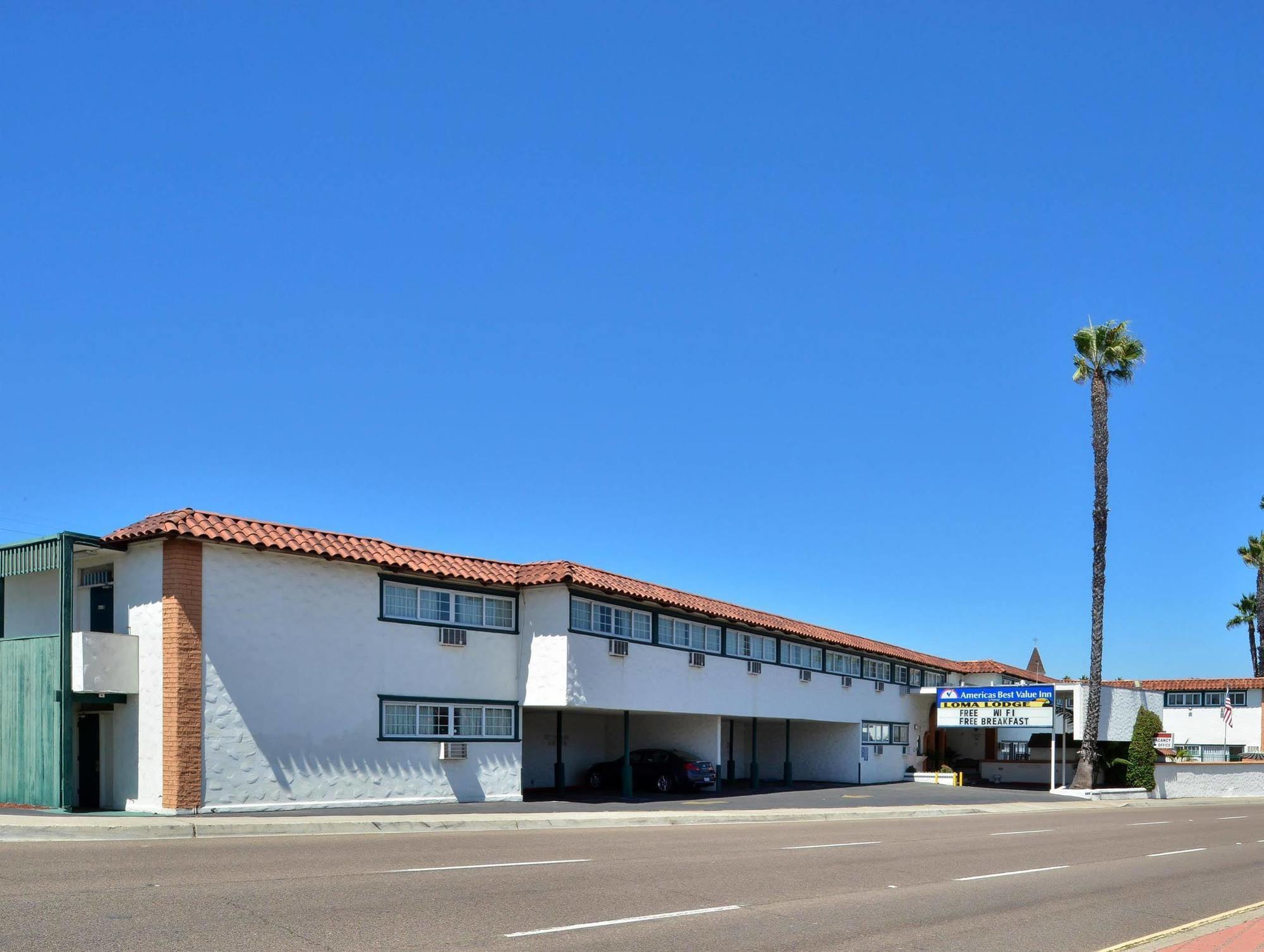Americas Best Value Inn Loma Lodge Сан-Диего Экстерьер фото